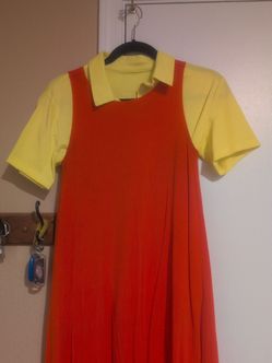 Young Hee squid game dress costume Halloween