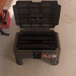 Rubbermaid Step Stool Toolbox