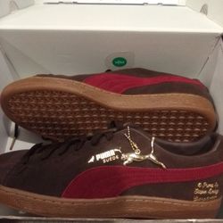Brown Suede Puma's 