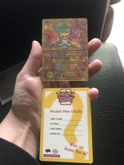 Pokemon - Ancient Mew Promos