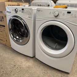 Washer And Dryer Set With Warranty 
