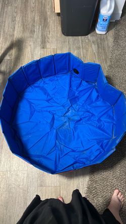 Foldable Pet Pool Blue