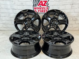 17" Wheels Jeep OEM Genuine Grand Cherokee Wrangler Dodge Durango Gloss Black