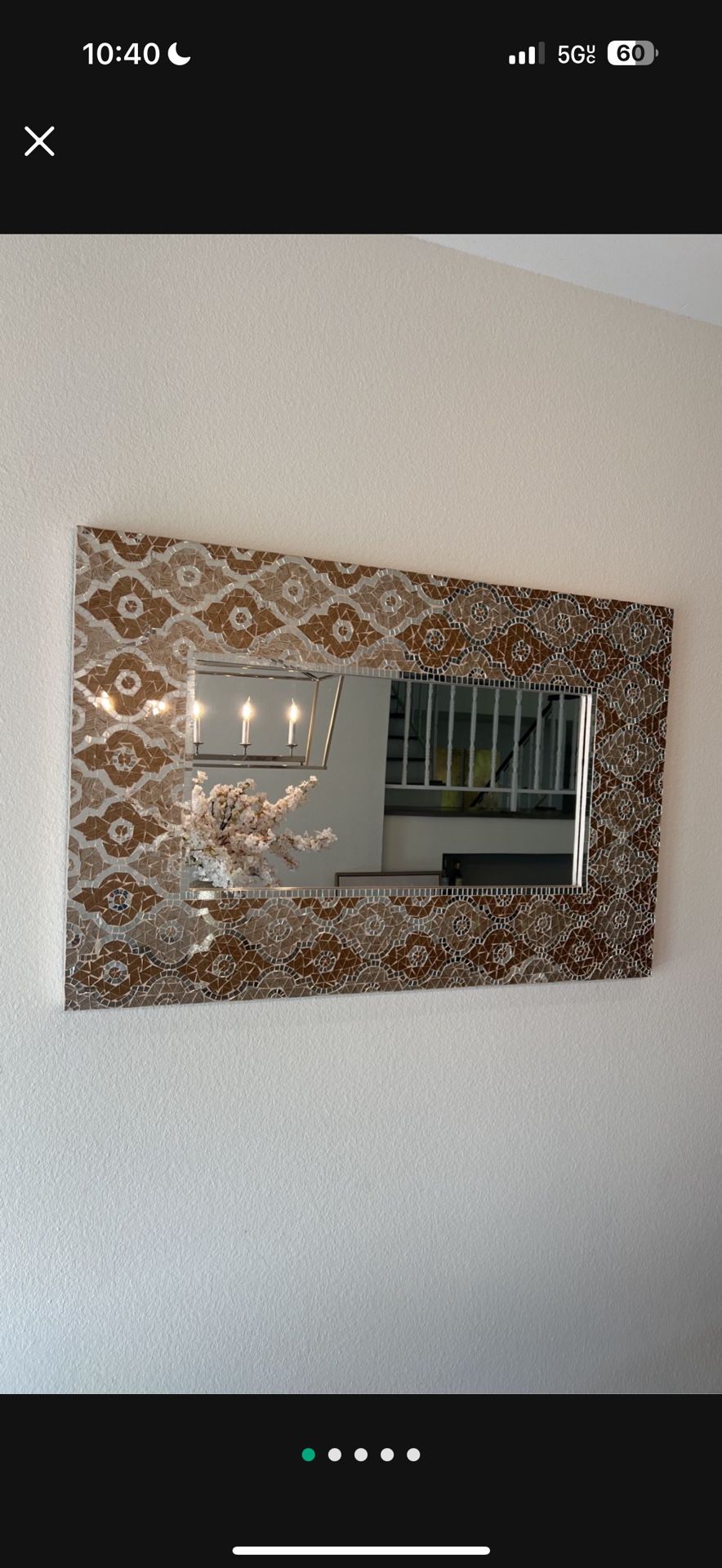 heavy duty detailed mirror home decor furniture