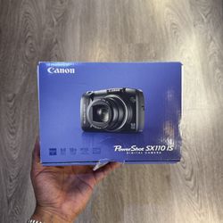 Canon Powershot Sx 110 Is Digital Camera Digicam With Box 
