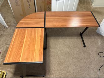 L shaped desk
