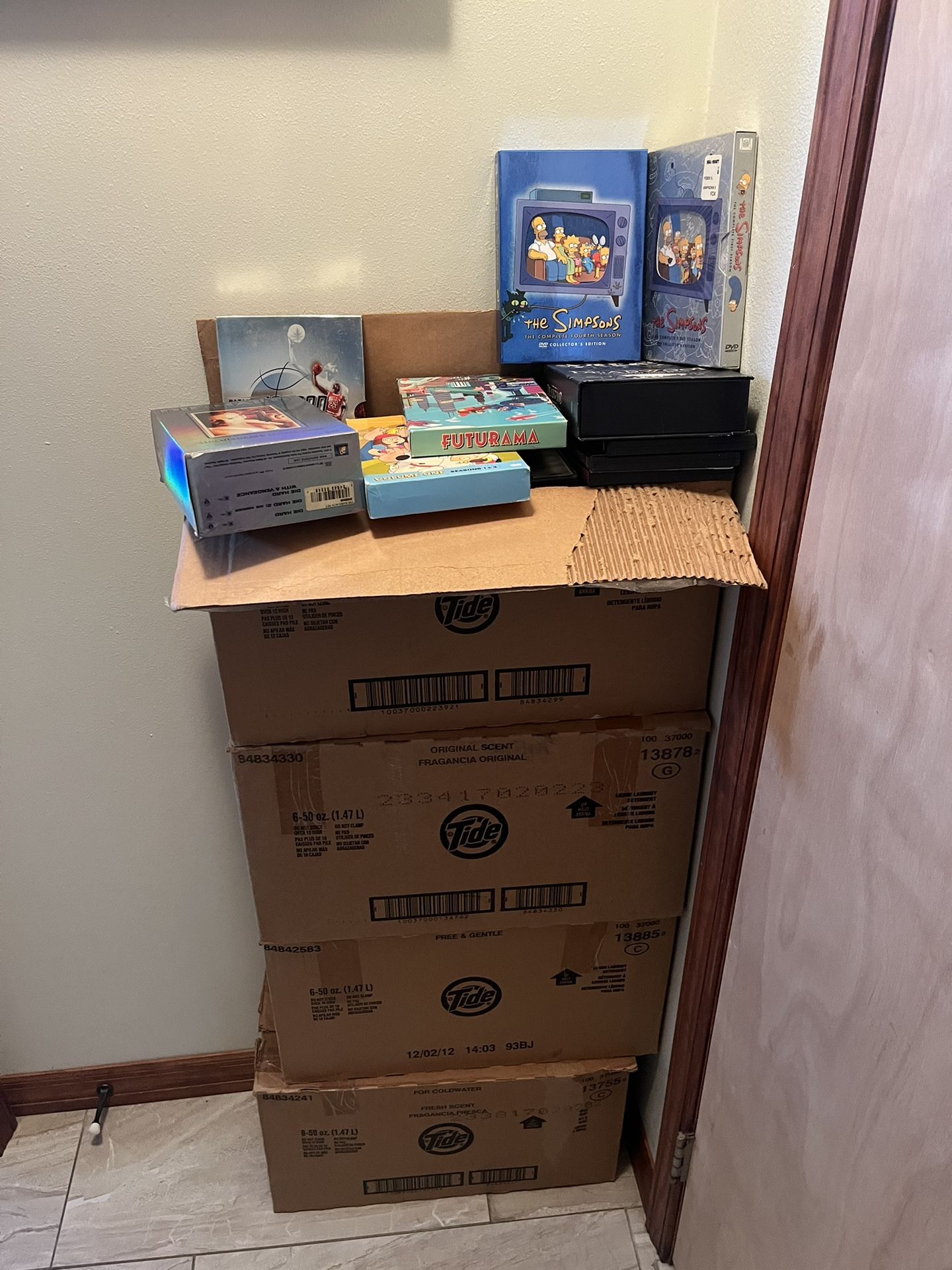 Boxes And Boxes Of DVDs!!!