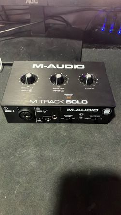 M-audio M-track Solo