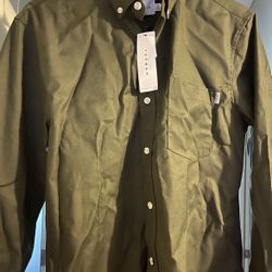 Nordstrom Topman Long Sleeve Dress Shirt Size M