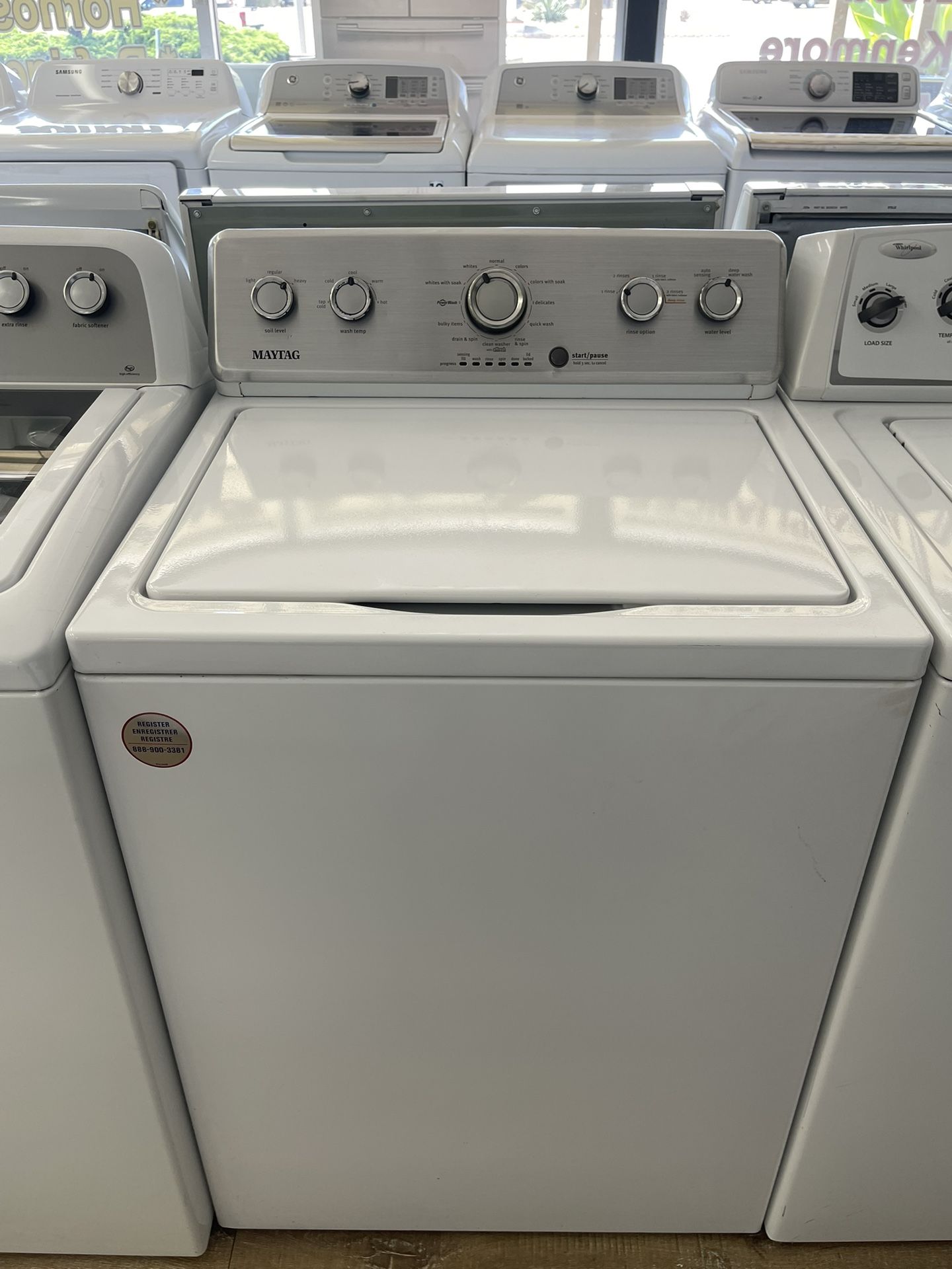 Maytag Auto Sensing Washer In Excellent Condition