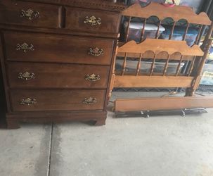 Ethan Allen twin bed room set