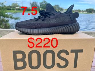 Yeezy 350 V2 “Onyx” Size 7.5