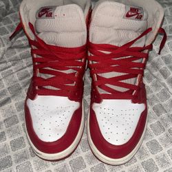 W Air Jordan 1 Retro HI OG RED