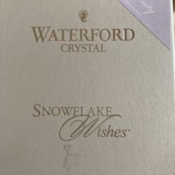Waterford Snowflake Wishes Champagne Flute