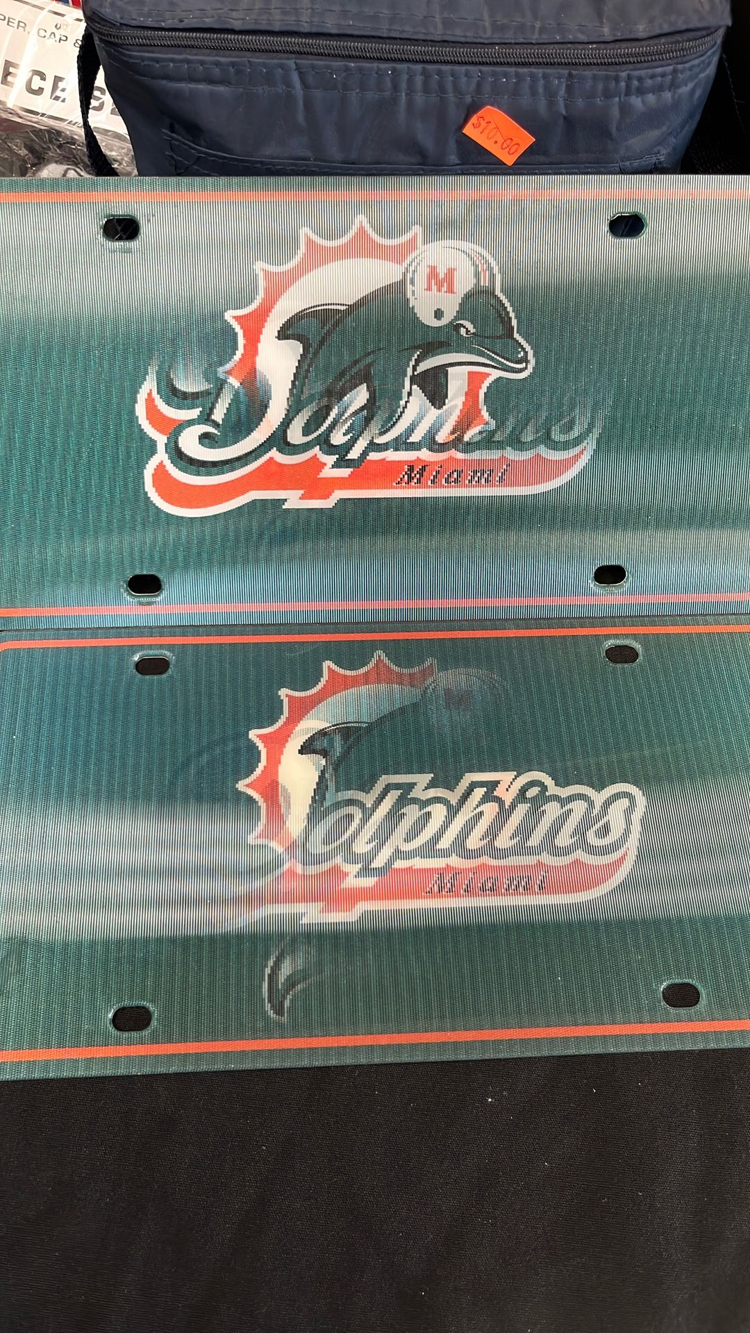 Miami Dolphins Holographic Plate 