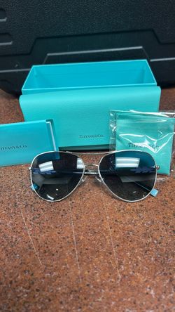 Tiffany $ Co Aviator Sunglasses