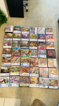 1000 Piece Puzzles,Your Choice $5.00 Each