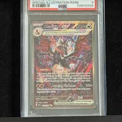 2024 POKEMON PAF EN CHARIZARD ex SPECIAL ILLUSTRATION RARE PSA 9