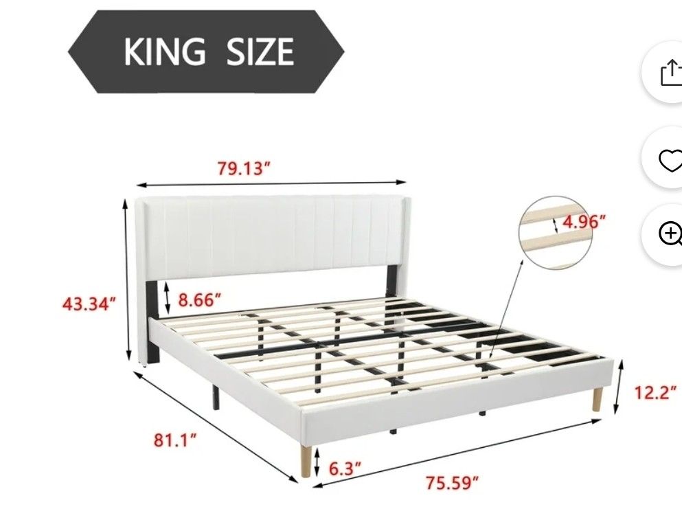 King Bed Frame..BRAND NEW..CAN DELIVER