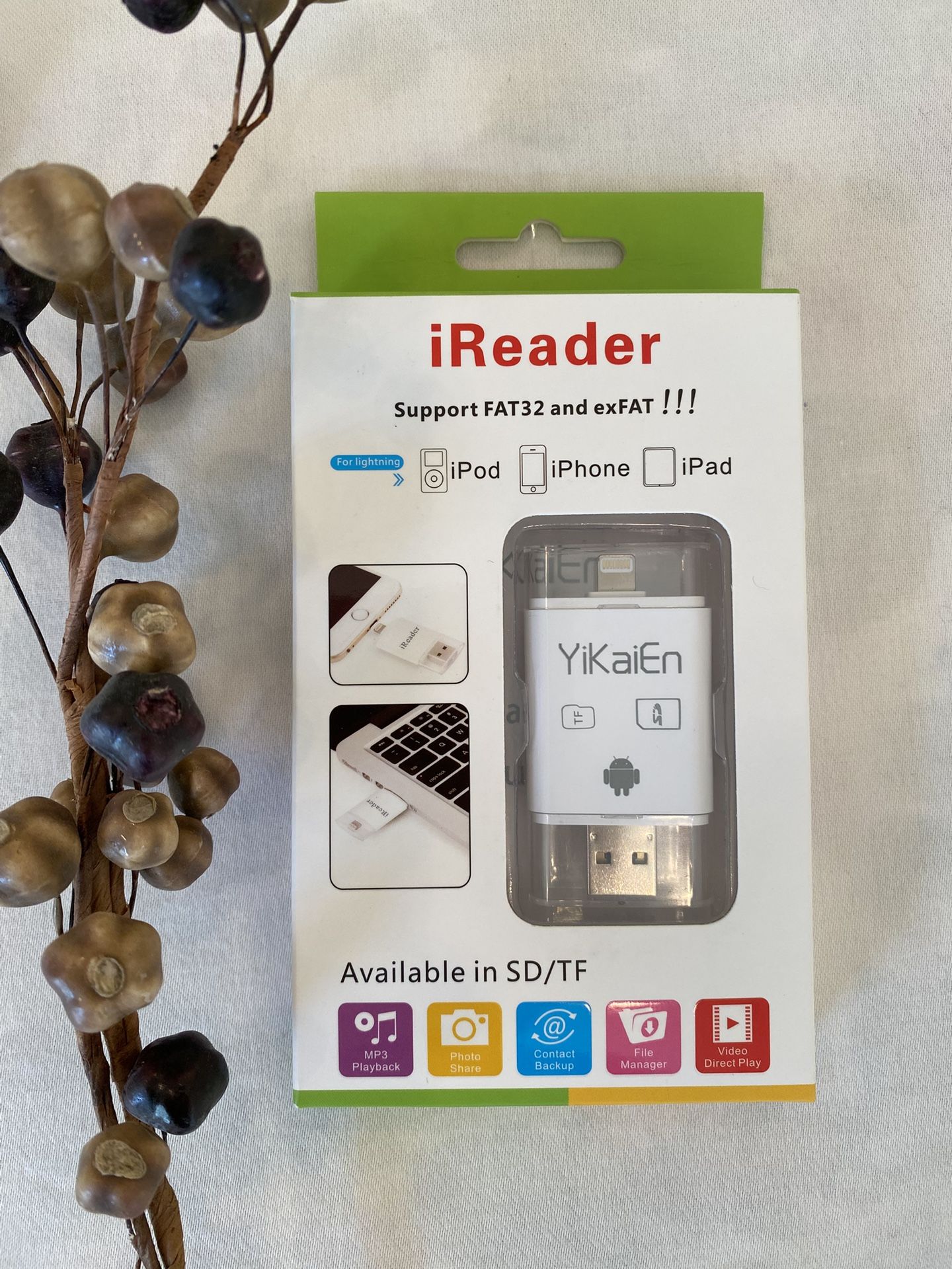 iReader USB Micro SD Adapter