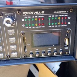 Rockville 4 Matrix Mixer Amp