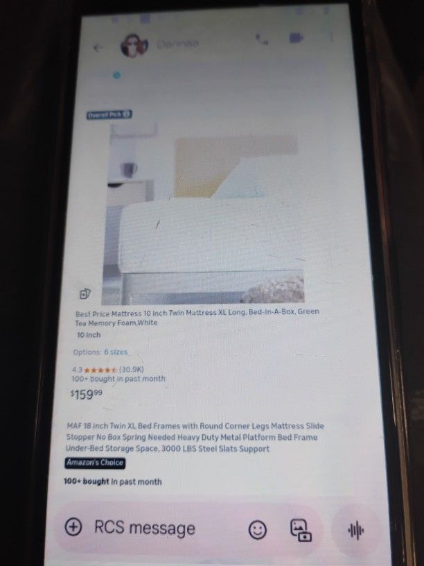 Brand New XL Twin Bed