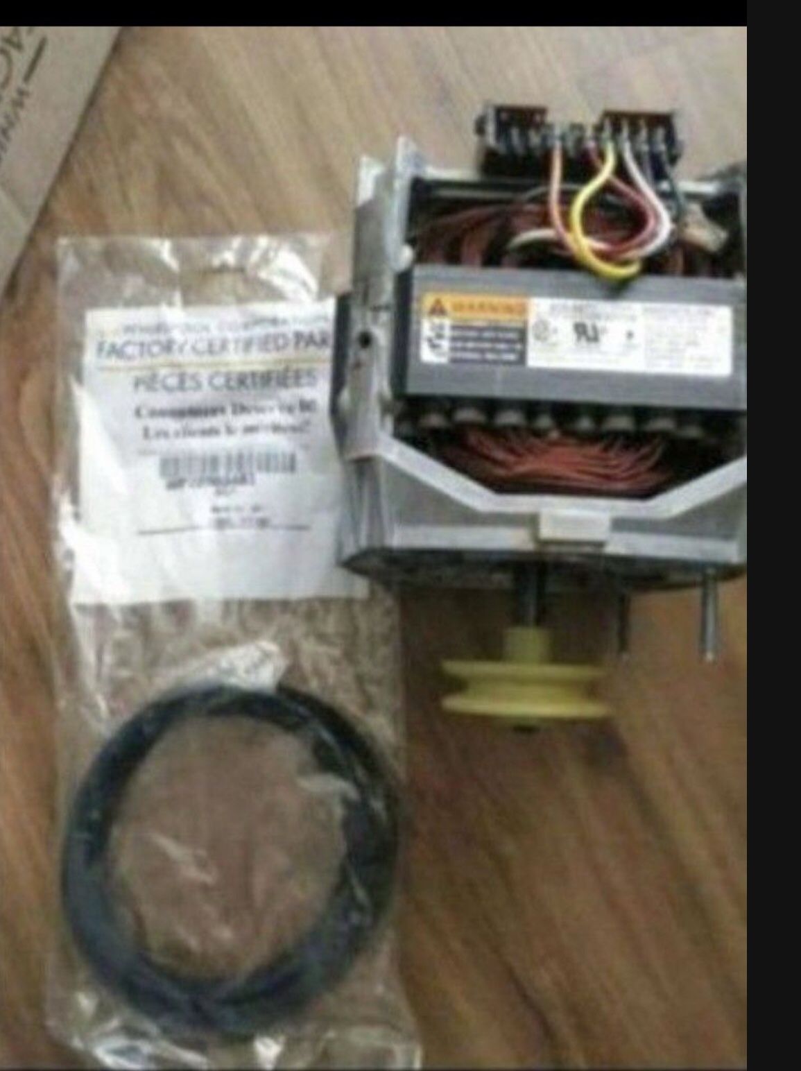 Whirlpool/Maytag Washer Motor & Belt NEW