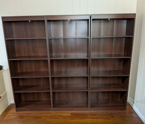 4 Bookcases (3 assembled and 1 new in box)