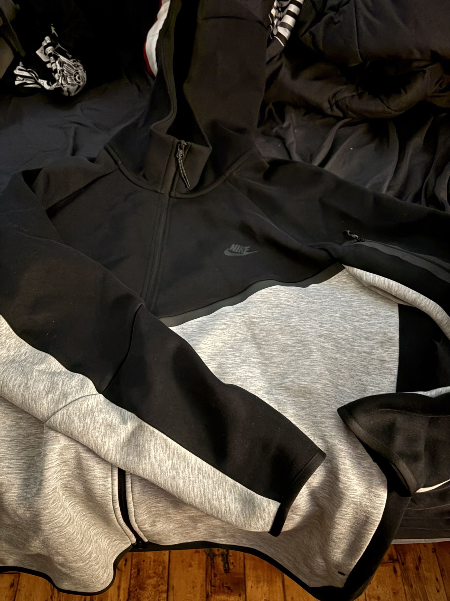 Black And Grey Nike Tech Brand New Size large