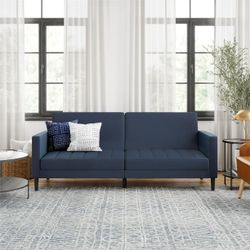 *Brand New* DHP Farnsworth Futon, Navy Blue Linen