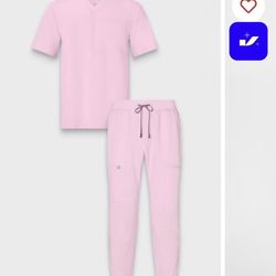 Fabletics Scrubs - Pink Marshmallow (NEW)