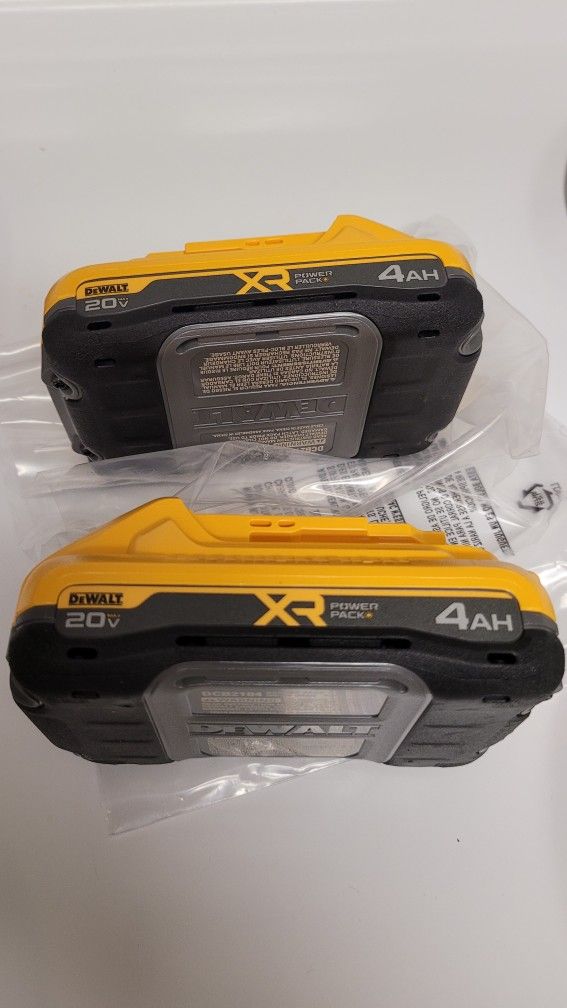 Dewalt Power Stack Batteries 4.0