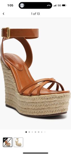 Schutz Espadrille Platform 