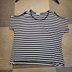 NEW Michael Kors STRETCHY Womens Peek a Boo Sleeve Shirt Size 3XL Retailed $90