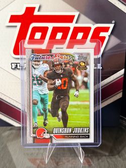 Quinshon Judkins Topps Future Stars Rookie Card