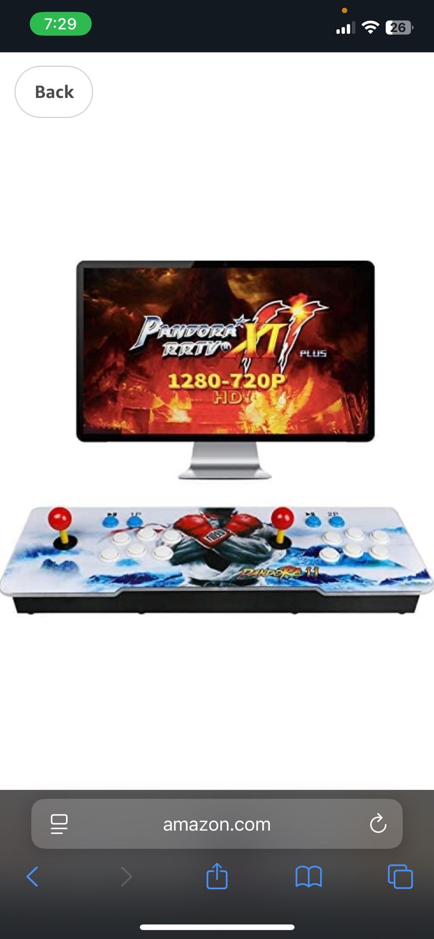 Arcade Joy Stick Console