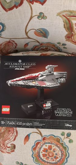 Star Wars 75404 Acclamator Class Assault Ship. New 