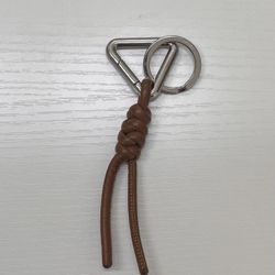 Bottega Veneta Triangle Key Ring