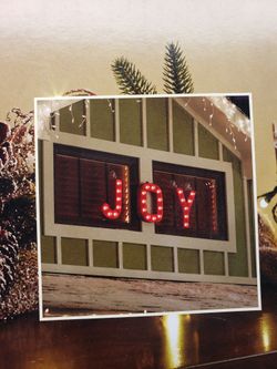 Red JOY Sign ***Reduced***