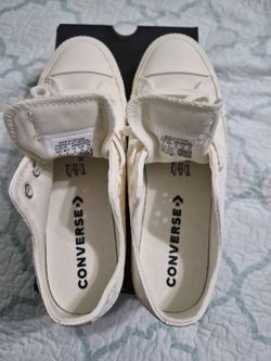 Converse Low-Top Canvas Sneakers White