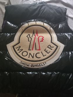 Moncler Vest Palm Angels Collab Size XL No Stains Fresh This Is A Steal