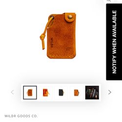 Wildr Hitchhiker Wallet In Honeycomb