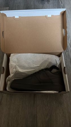 Nike Air Force 1 black size 8