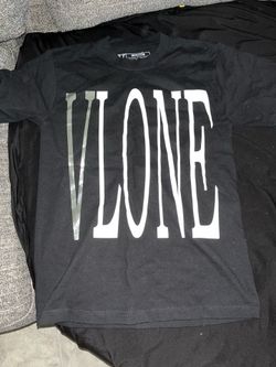 Black VLONE T Shirt Size S