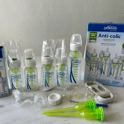 Dr. Brown Natural Flow Baby Bottles (New and Used)