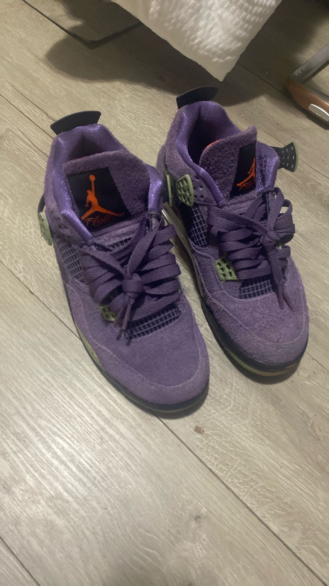 Jordan 4 Canyon Purple