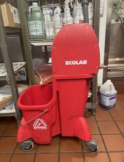 ecolab mop bucket