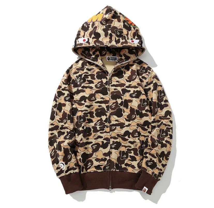 Cookie Camouflage Bape Hoodie