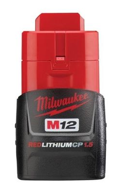 Milwaukee M12 12-Volt Lithium-Ion Compact Battery Pack 1.5Ah