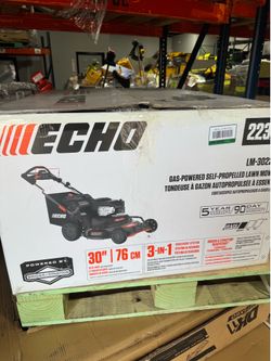 New echo 30” commercial mower